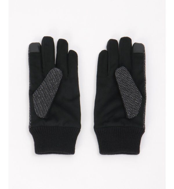 ikka「リブ編みグローブ」|手袋|