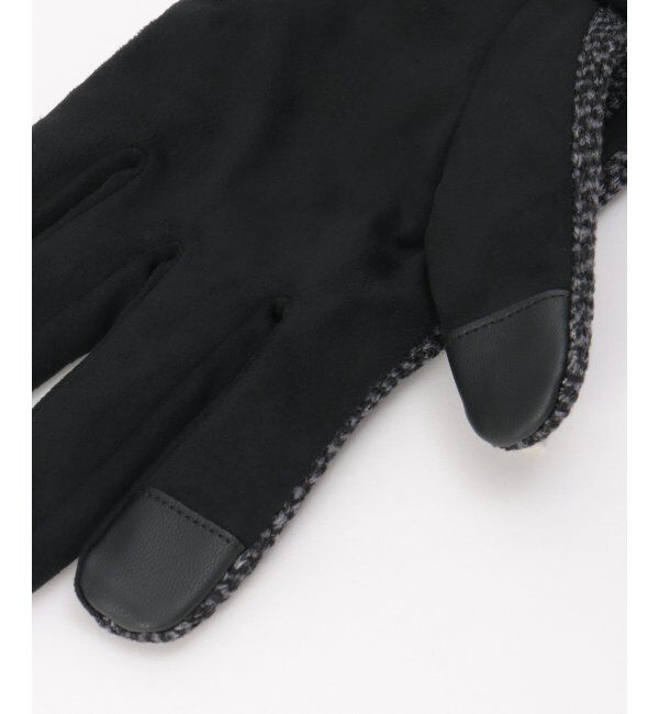 ikka「リブ編みグローブ」|手袋|