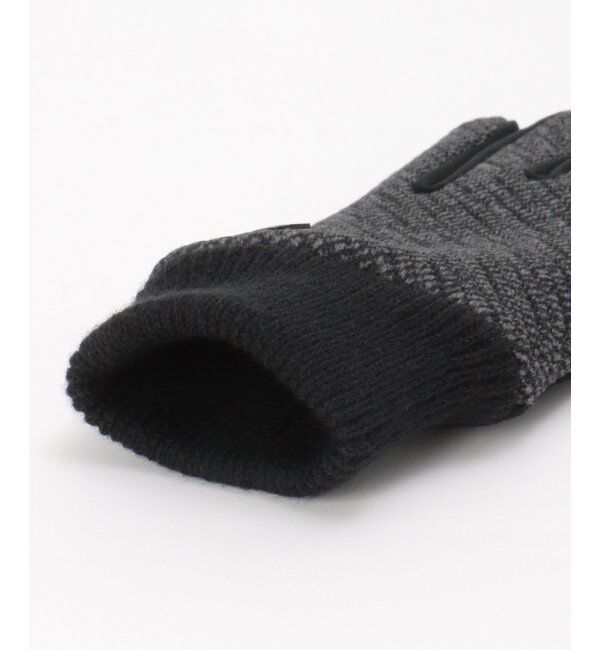 ikka「リブ編みグローブ」|手袋|