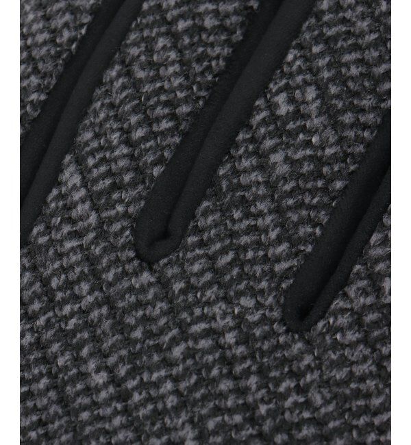 ikka「リブ編みグローブ」|手袋|