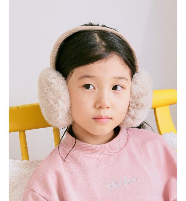 ikka kids「【親子おそろい】ファーイヤマフ」|その他|