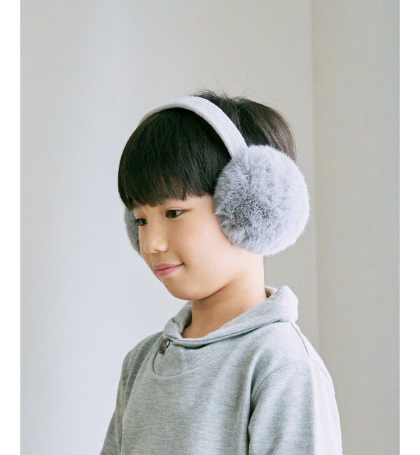 ikka kids「【親子おそろい】ファーイヤマフ」|その他|