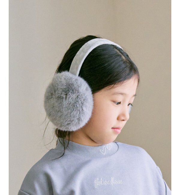 ikka kids「【親子おそろい】ファーイヤマフ」|その他|