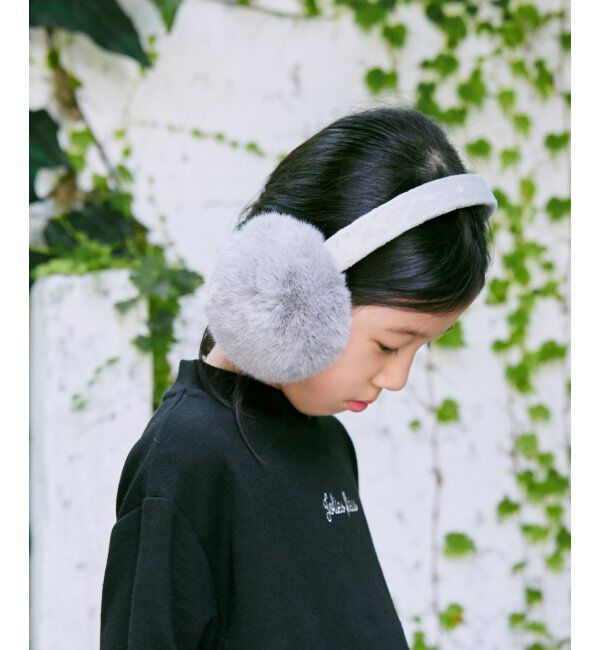 ikka kids「【親子おそろい】ファーイヤマフ」|その他|