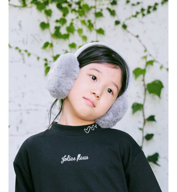 ikka kids「【親子おそろい】ファーイヤマフ」|その他|