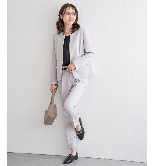 IKKA LOUNGE「ドレープタイブラウス」|シャツ・ブラウス|