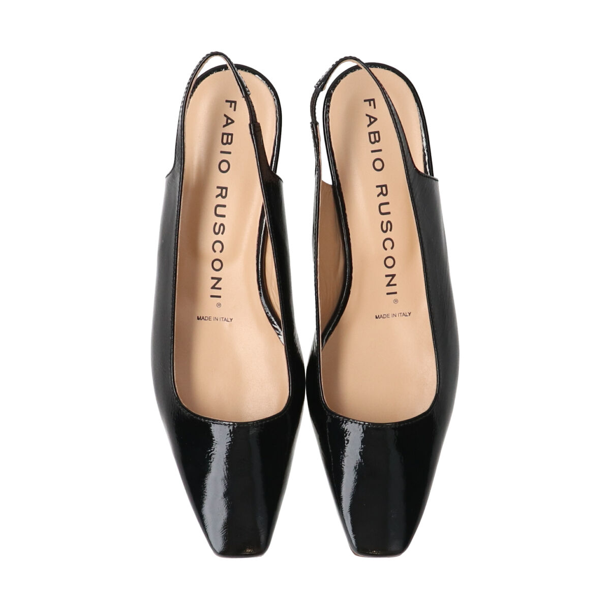 FABIO RUSCONI 「【FABIO RUSCONI】スクエアトウバックバンドパンプス」|パンプス|