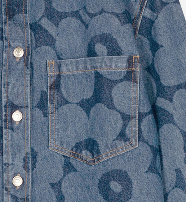 Marimekko「Maridenim Vaihe Unikko シャツ」|シャツ・ブラウス|