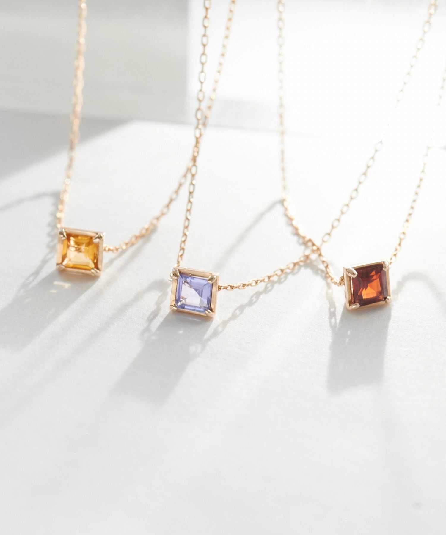 JUPITER「【シリーズ累計販売 4000点突破！】【K10】天然石ネックレス/12月誕生石/タンザナイト」|ネックレス|