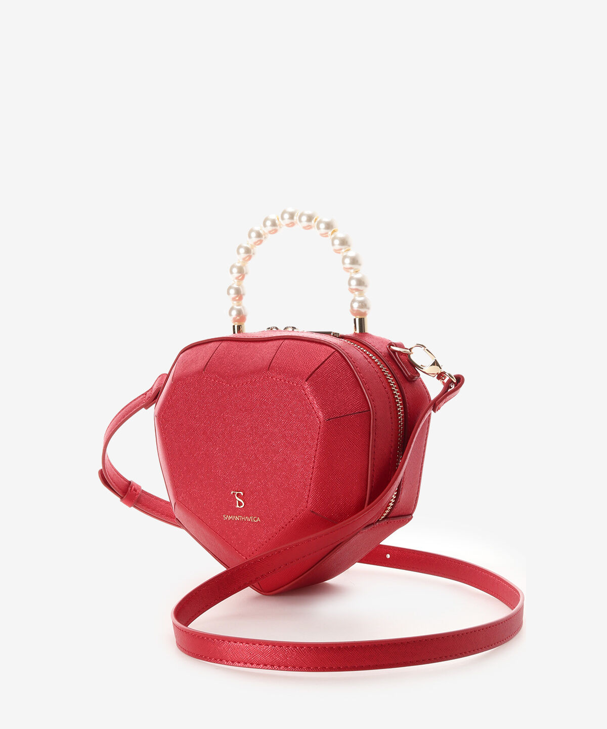 Samantha Vega「ハートパールショルダーバッグ」|ショルダー・メッセンジャー|