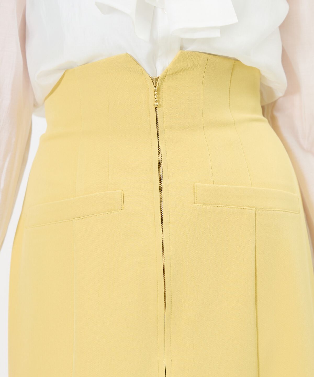 アンドクチュール「フロントZIPマーメイドスカート」|スカート|