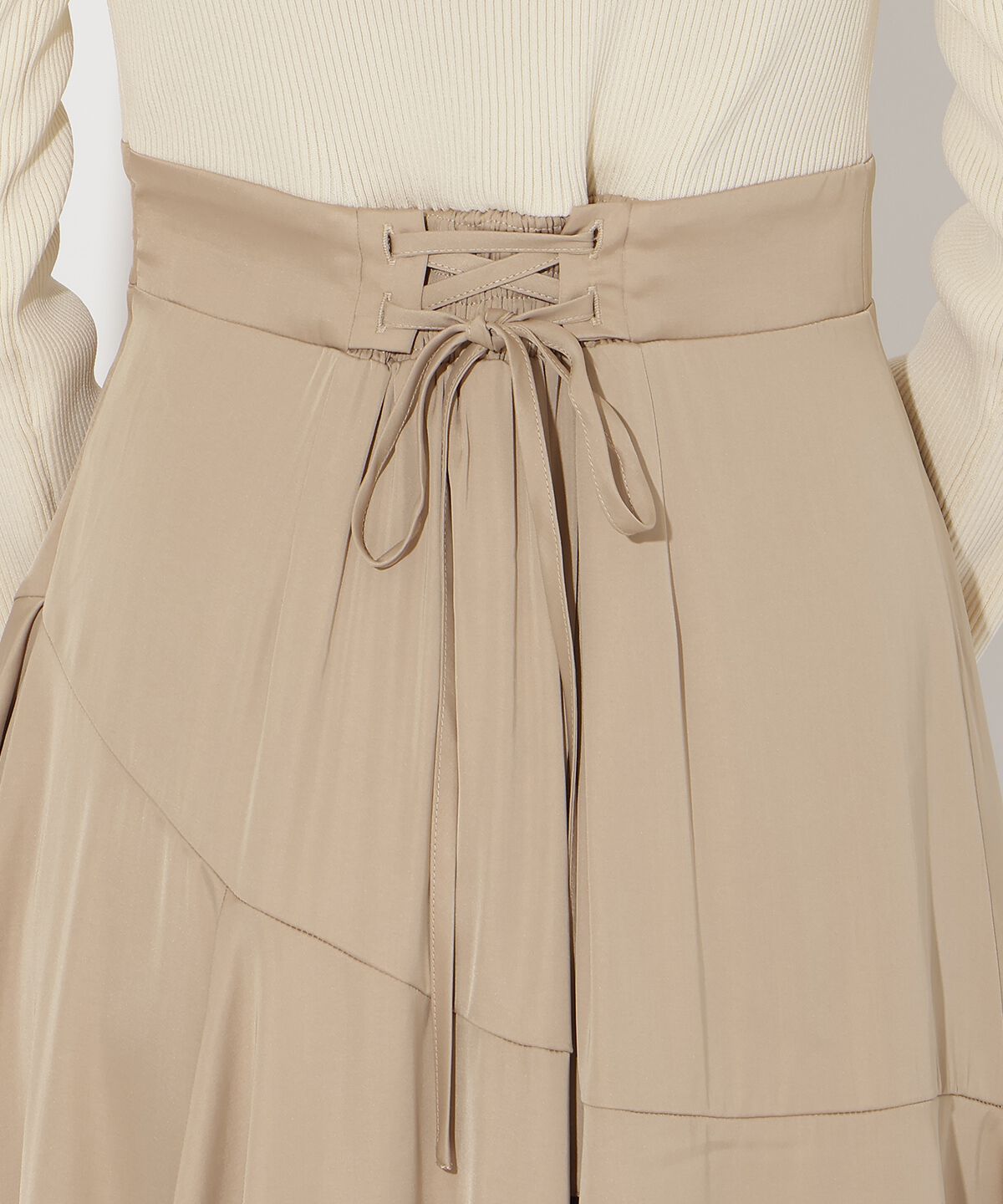 アンドクチュール「アシメスカートドッキングワンピース」|ワンピース|