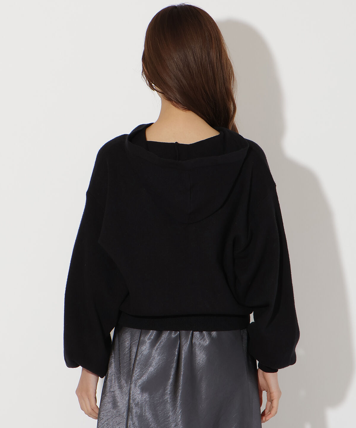 アンドクチュール「ニットパーカー」|パーカー|