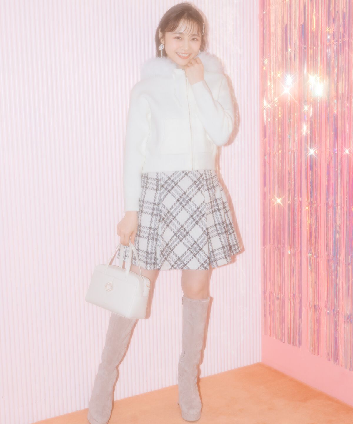 WILLSELECTION「フードファーニットパーカー」|パーカー|