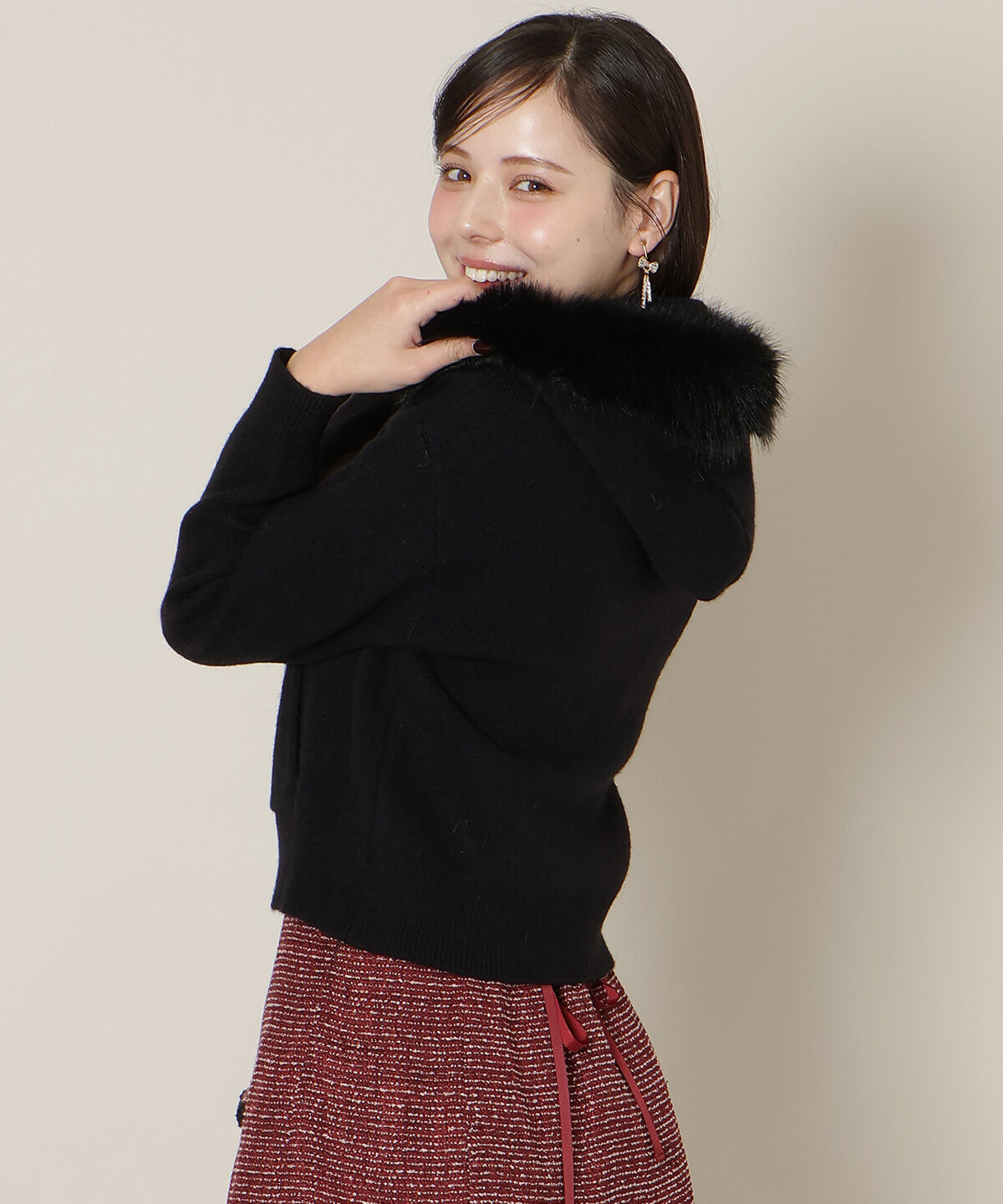 WILLSELECTION「フードファーニットパーカー」|パーカー|