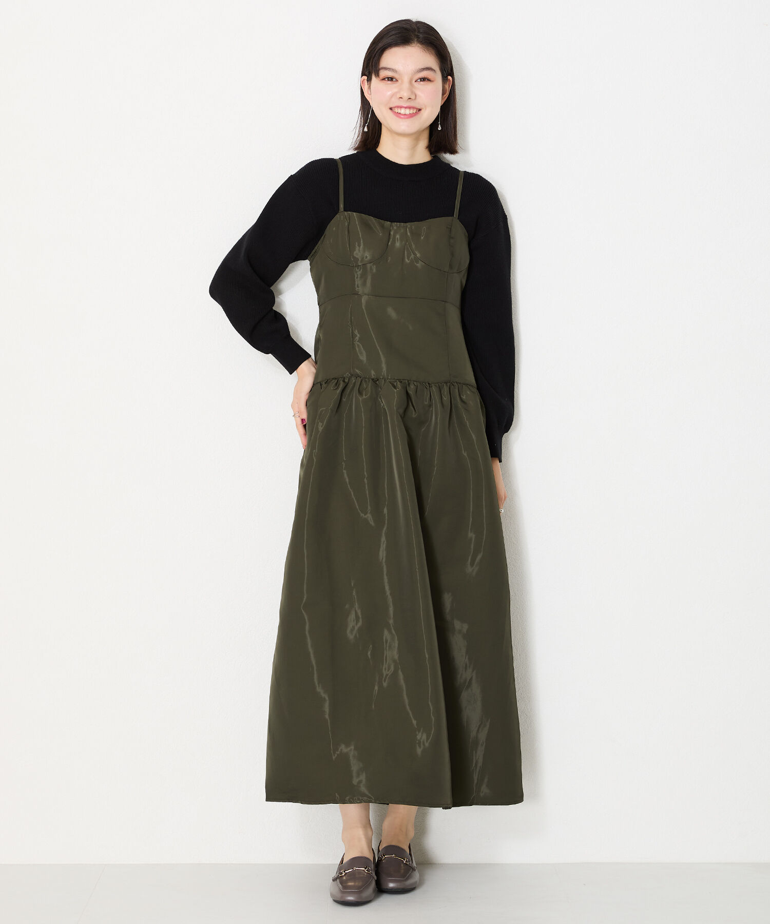 ORiental TRaffic「【跳べるパンプス/シリーズ累計１５０万足突破】スクエアトゥビットモチーフ  ローファー /R-3210」|パンプス|