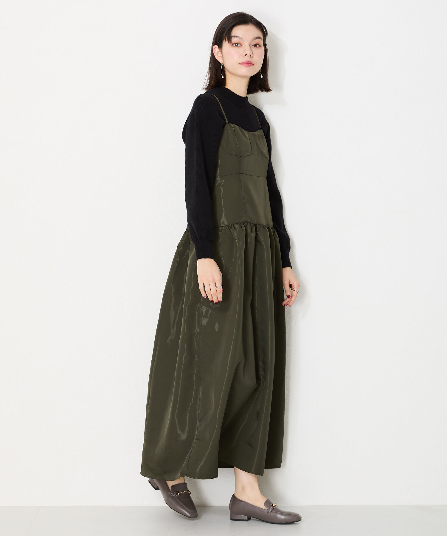 ORiental TRaffic「【跳べるパンプス/シリーズ累計１５０万足突破】スクエアトゥビットモチーフ  ローファー /R-3210」|パンプス|