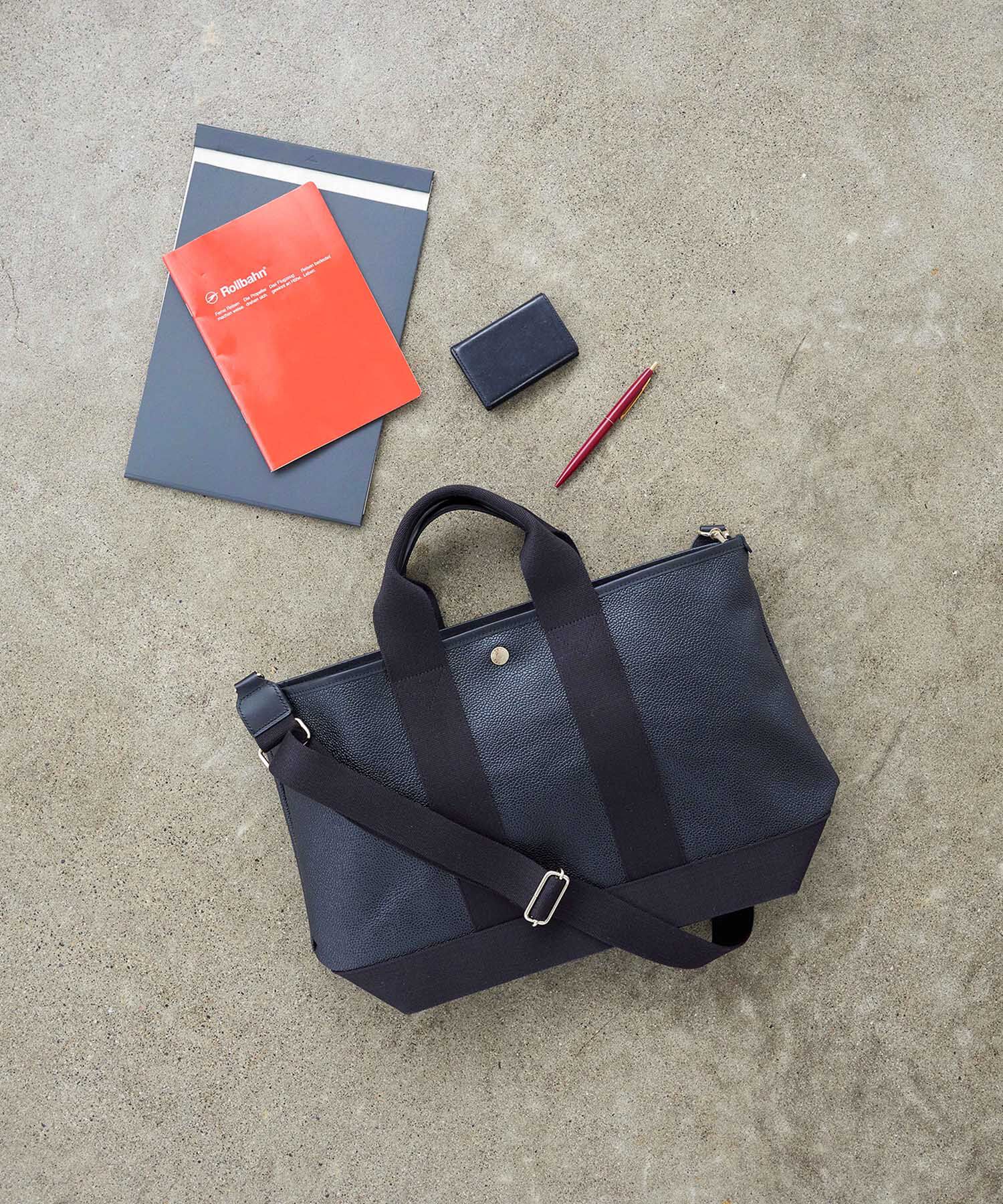 TOPKAPI BREATH「スコッチグレイン ネオレザー トート バッグ ショルダー付き M」|ショルダー・メッセンジャー|