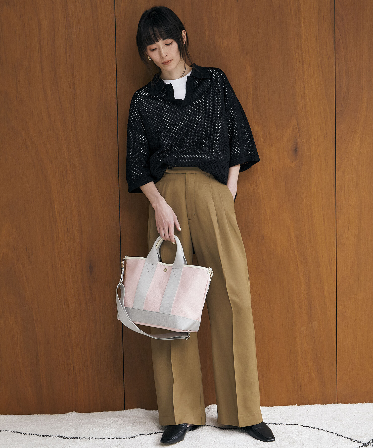 TOPKAPI BREATH「スコッチグレイン ネオレザー トート バッグ ショルダー付き M」|ショルダー・メッセンジャー|