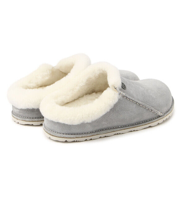 BIRKENSTOCK「【ビルケンシュトック】ツェルマット シアリング/ストーンコイン スエード/ルームシューズ レディース」|サンダル|