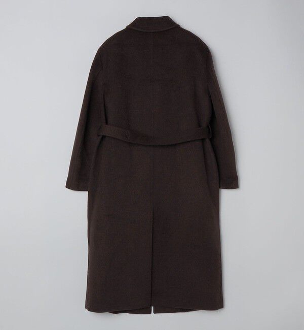 SHIPS「AMOMENTO: SINGLE BREASTED LONG COAT」|ステンカラーコート|
