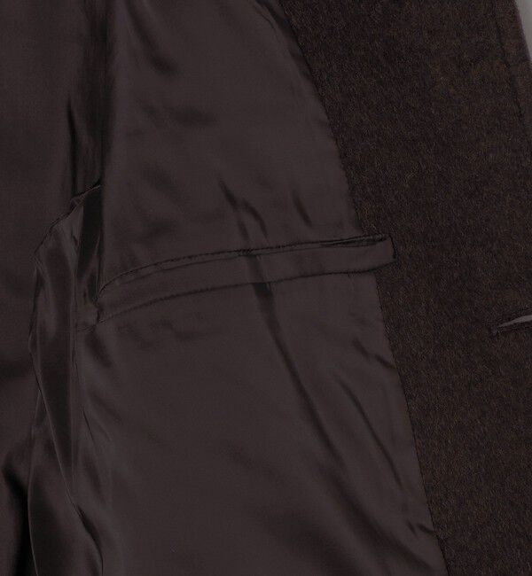 SHIPS「AMOMENTO: SINGLE BREASTED LONG COAT」|ステンカラーコート|