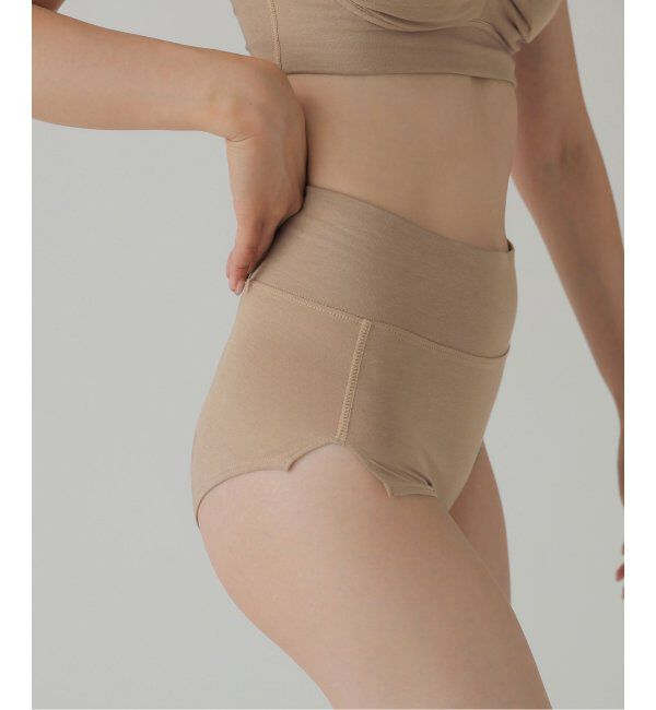 EMILYWEEK「【NEUTRAL】オーガニックコットン混カバレッジショーツ」|インナー|ベージュ