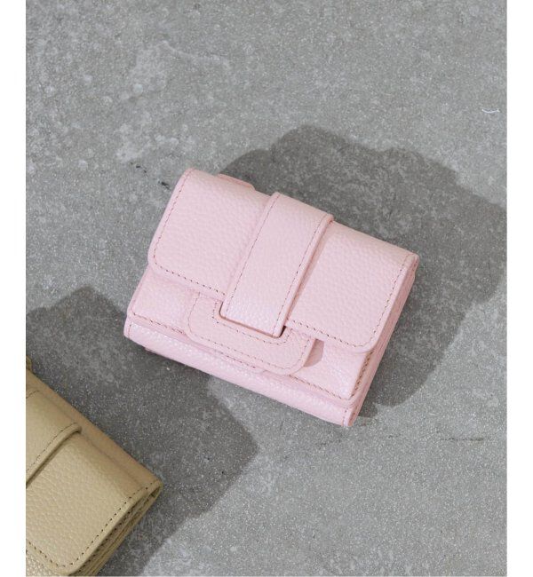 SLOBE IENA「《WEB限定/追加2》tov/トーヴ SLOBE別注 ミニウォレット」|財布|ピンク