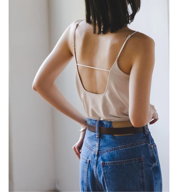 NOBLE「バックラインスイマーキャミ」|インナー|グレーB