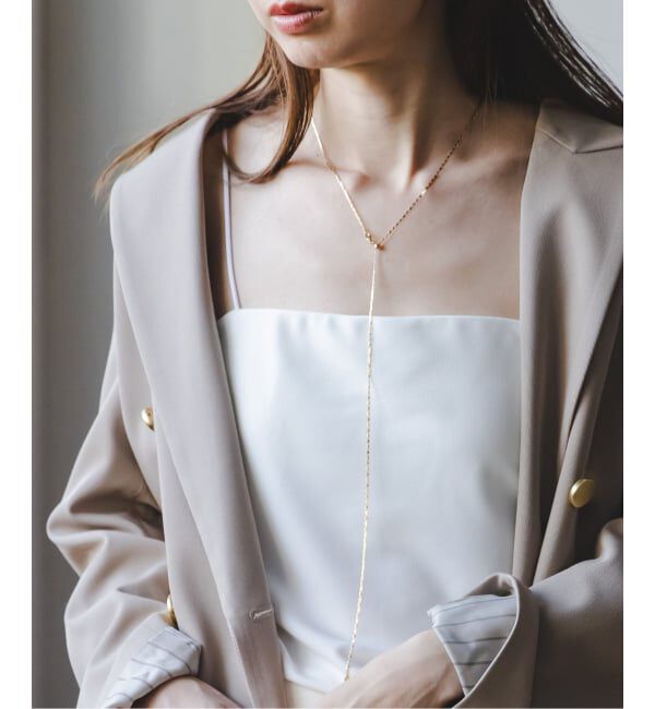 NOBLE「バックラインスイマーキャミ」|インナー|ホワイト