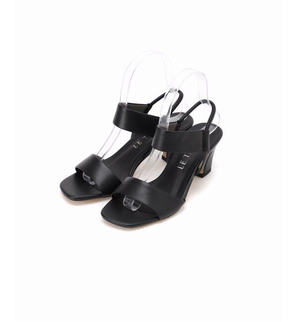  「6cmゴムストラップサンダル」|サンダル|