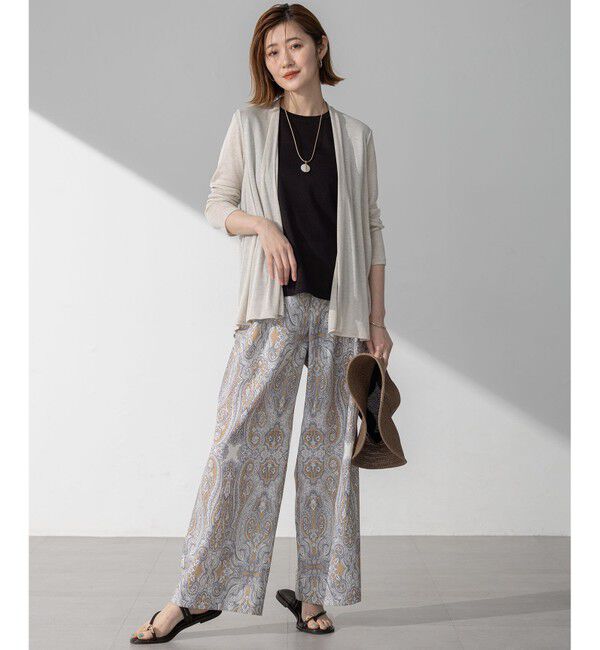 23区「【新色追加/UVケア/接触冷感】マルチ機能 シアー ショート カーディガン」|カーディガン|