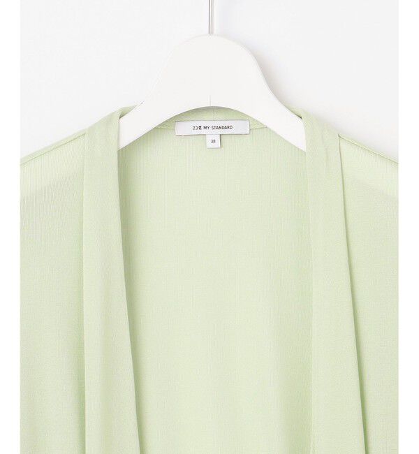 23区「【新色追加/UVケア/接触冷感】マルチ機能 シアー ショート カーディガン」|カーディガン|