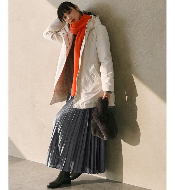 23区「【滝沢眞規子さん着用/一部店舗限定/撥水加工】ミリタリー ダウンコート」|ダウン|