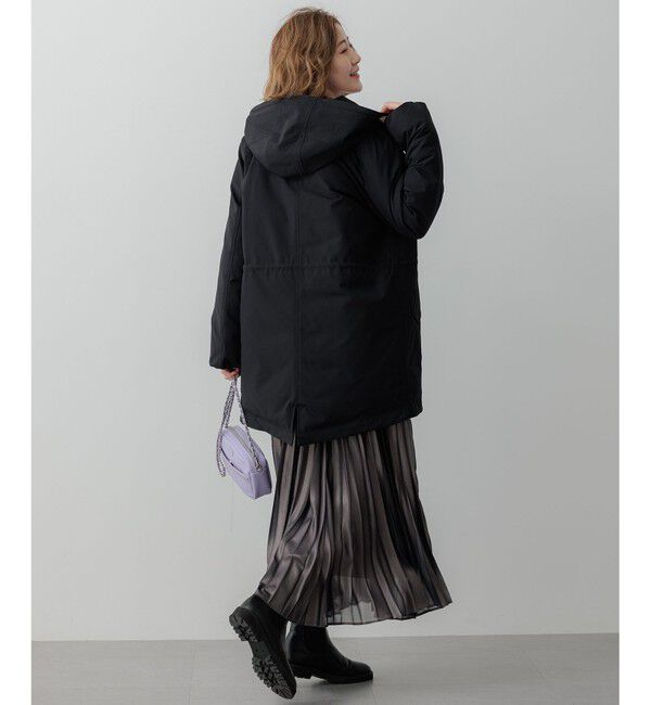 23区「【滝沢眞規子さん着用/一部店舗限定/撥水加工】ミリタリー ダウンコート」|ダウン|