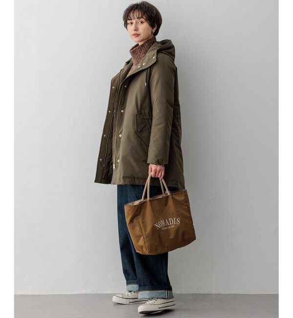 23区「【滝沢眞規子さん着用/一部店舗限定/撥水加工】ミリタリー ダウンコート」|ダウン|