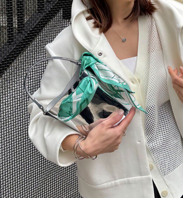 NOLLEY'S「【manipuri/マニプリ】レザーアレンジショルダー＆スカーフ65」|ショルダー・メッセンジャー|