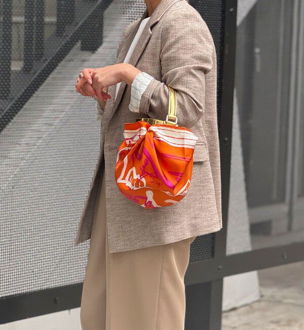 NOLLEY'S「【manipuri/マニプリ】レザーアレンジショルダー＆スカーフ65」|ショルダー・メッセンジャー|