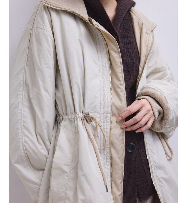 ADAM ET ROPE'「【サステナブル】リバーシブルドロストキルティングブルゾン/撥水」|ブルゾン・スタジャン|