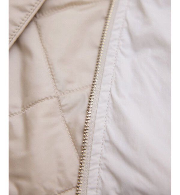 ADAM ET ROPE'「【サステナブル】リバーシブルドロストキルティングブルゾン/撥水」|ブルゾン・スタジャン|