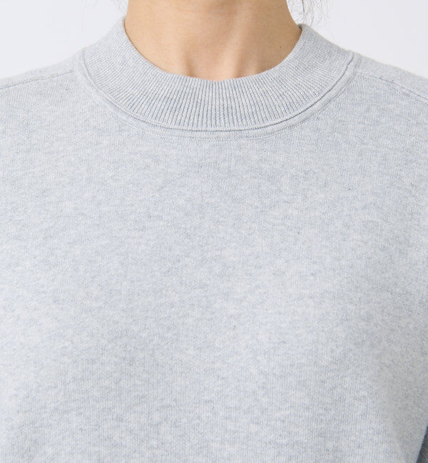  「【ウォッシャブル】スウェットライクニット」|ニット・セーター|