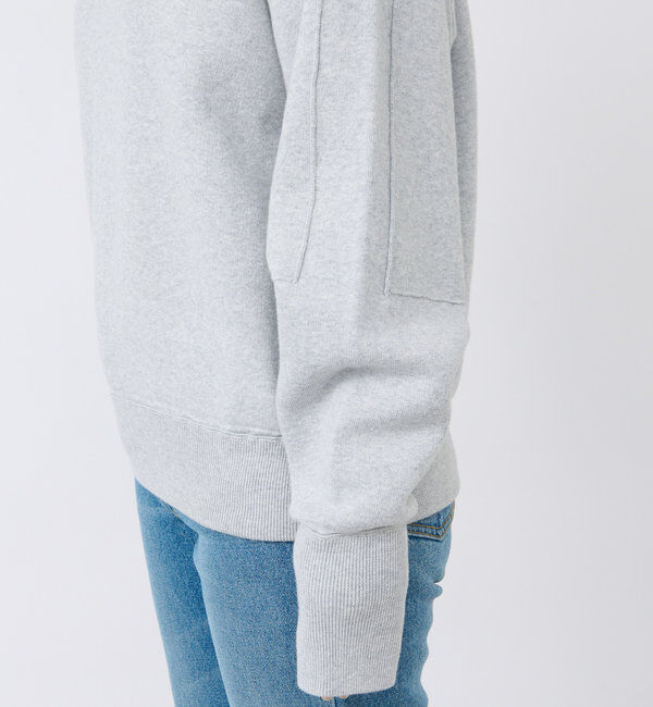  「【ウォッシャブル】スウェットライクニット」|ニット・セーター|