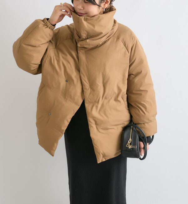  「【軽量705g】スタンドカラーダウンジャケット」|ダウン|