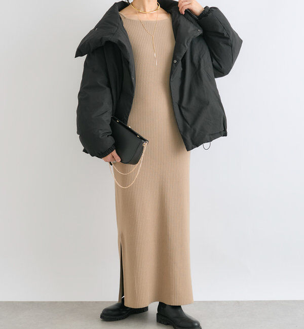  「【軽量705g】スタンドカラーダウンジャケット」|ダウン|