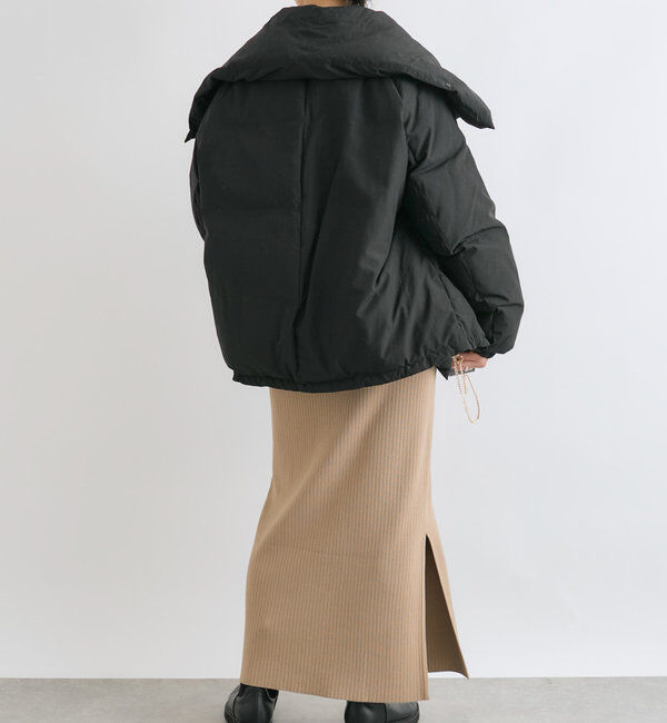  「【軽量705g】スタンドカラーダウンジャケット」|ダウン|