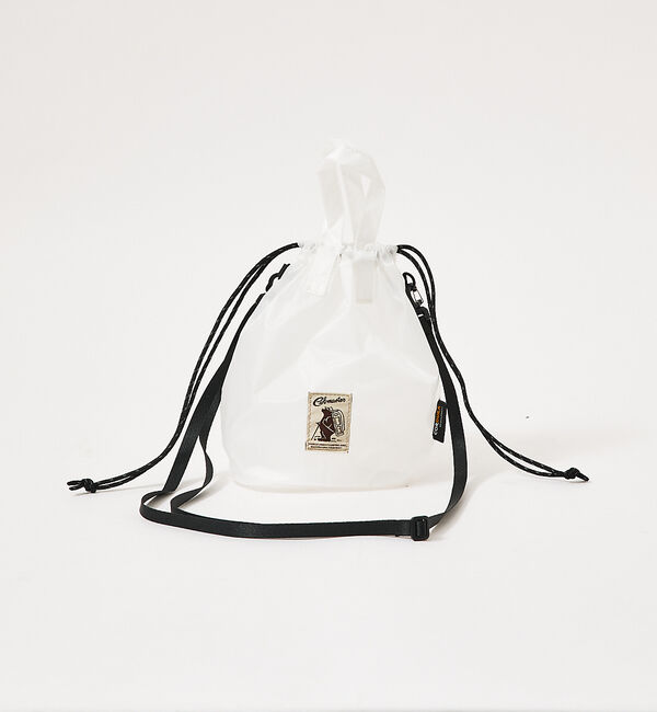 ABAHOUSE「【COBMASTER/コブマスター 】RIPKINCHAKU POUCH/巾着ポ」|エコバッグ|ホワイト