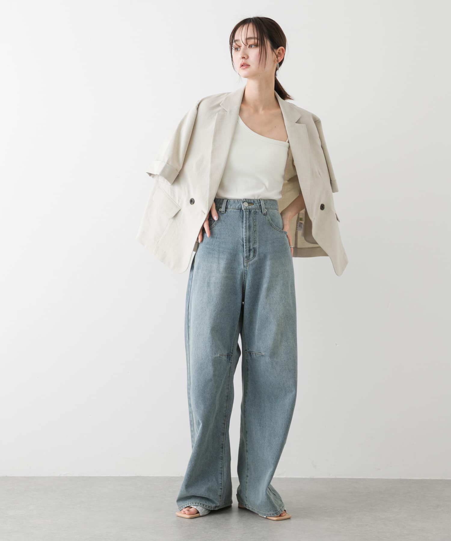 SENSE OF PLACE by URBAN RESEARCH「カップツキワンショルダータンクトップ」|タンクトップ|