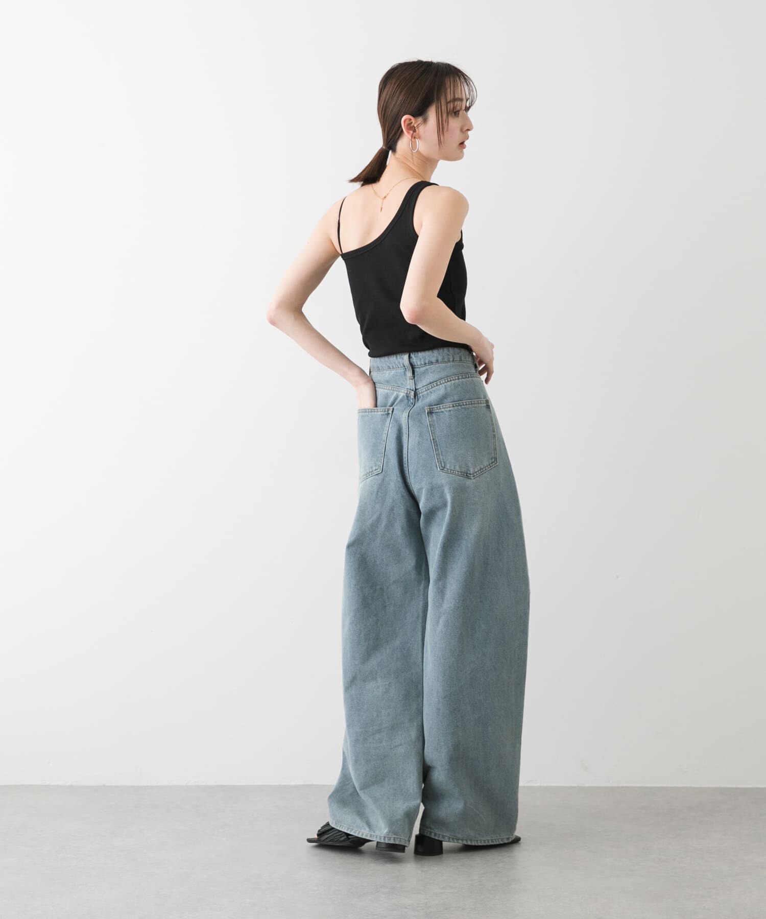 SENSE OF PLACE by URBAN RESEARCH「カップツキワンショルダータンクトップ」|タンクトップ|