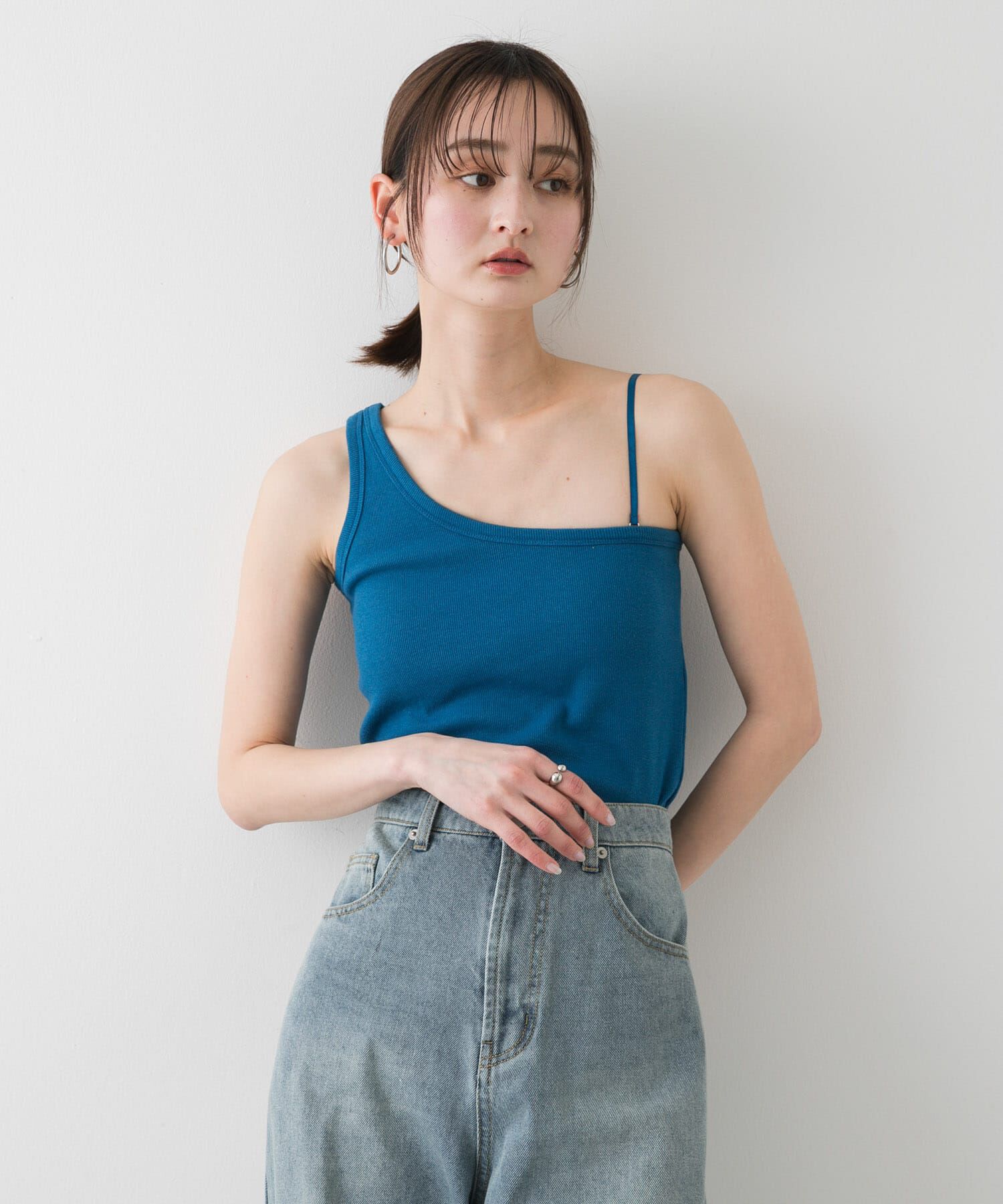 SENSE OF PLACE by URBAN RESEARCH「カップツキワンショルダータンクトップ」|タンクトップ|