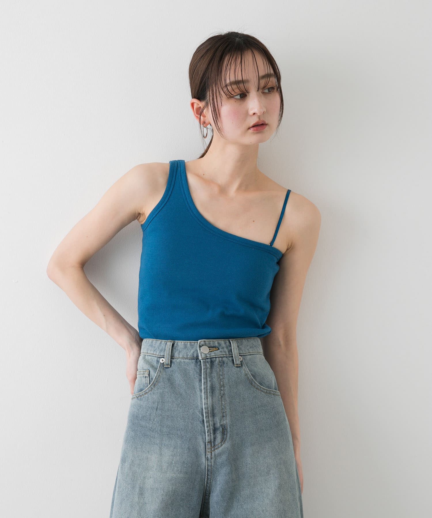 SENSE OF PLACE by URBAN RESEARCH「カップツキワンショルダータンクトップ」|タンクトップ|